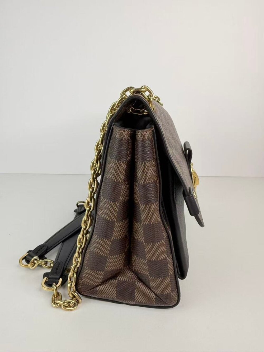 Louis Vuitton vavin damier with leather - Picture 5 of 13